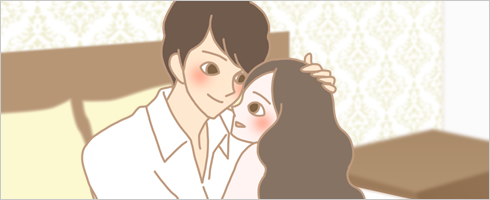 キス当て