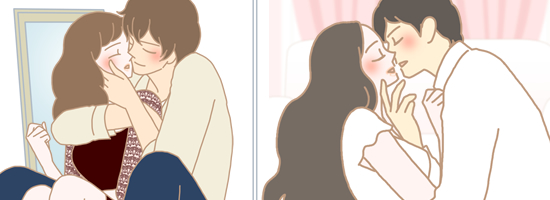 カップルイラスト
