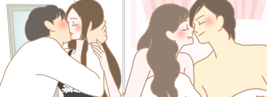カップルイラスト