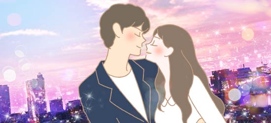 仲の良さそうな男女