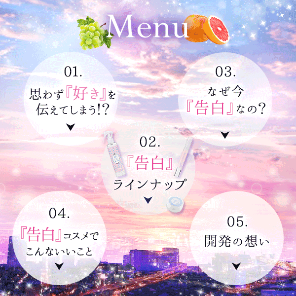 告白〜落としてみたい〜目次
