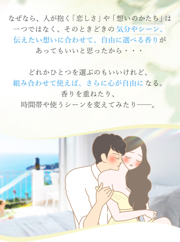 ラブコスメ特別企画 レモンの熱情〜恋しいあなたへ〜 開発の想い