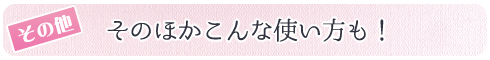 その他