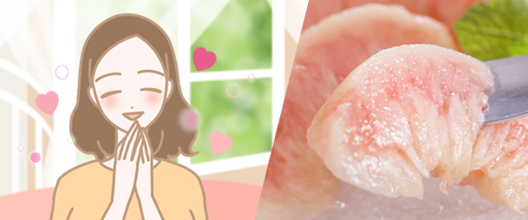 女性の心をときめかせるピーチの香り
