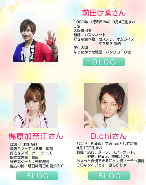 週刊ラブコスメ倶楽部|出演者プロフィール紹介