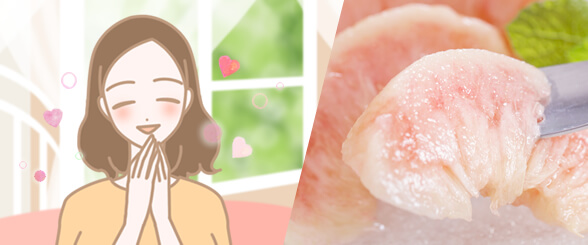 女性の心をときめかせるピーチの香り