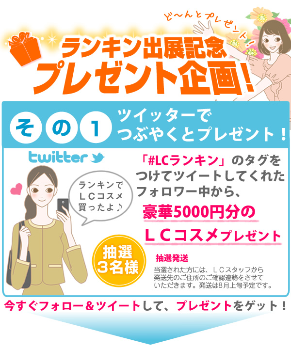 ランキンランキン出展プレゼント企画1