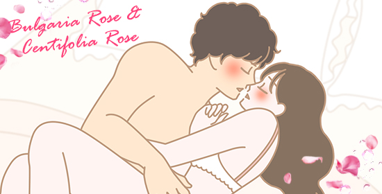 ローズコスメを使って彼に愛されている女性