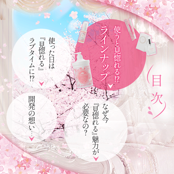 サクラ企画【2021】 見惚れる目次