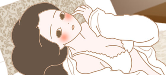 彼と一緒にイケなくて不完全燃焼の女性