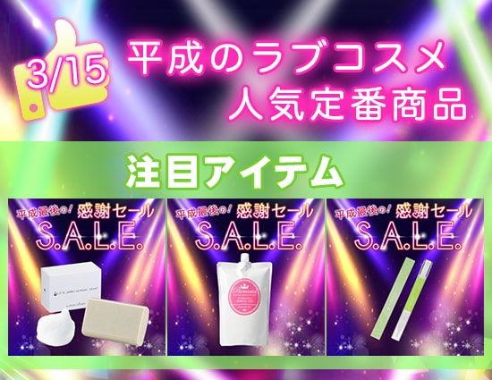 平成最後の感謝セール 商品帯人気定番商品3/25