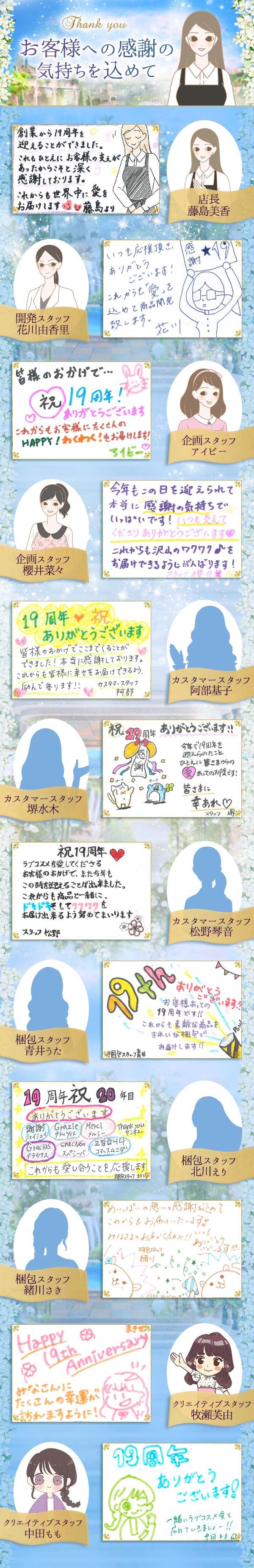 創業祭メッセージ