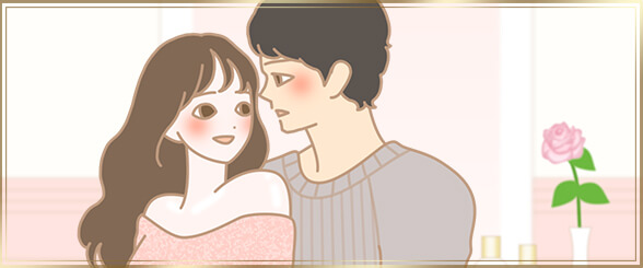 プエラリアを使用している女性のイラスト