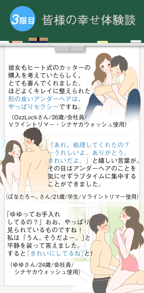 みんなの幸せ体験談