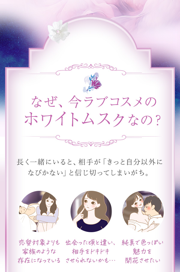 ラブコスメ特別企画 ホワイトムスクで可愛いやきもち2025 なぜ、今ラブコスメのホワイトムスクなの?