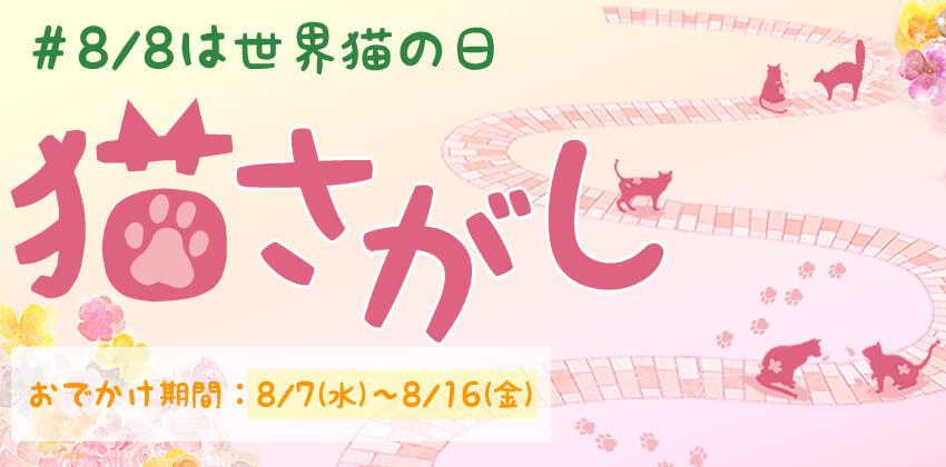 猫を探す