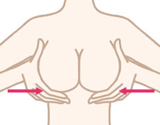 胸を揺らすステップ3