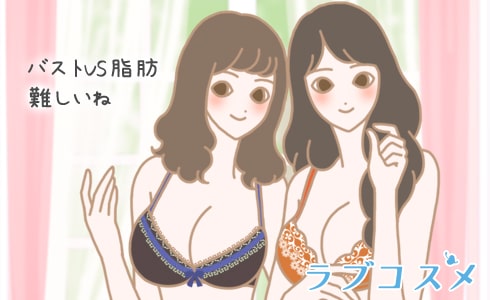 バストと脂肪