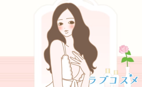 バストアップ体操で筋肉に響く感じ!LCボディジェルと一緒だとバストシルエットに実感!