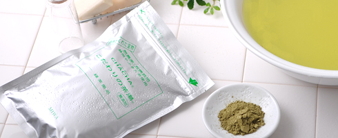 無農薬緑茶風呂のこだわりの茶湯(緑茶風呂)の商品画像