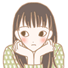 こんなもんかと思っている女性のイラスト