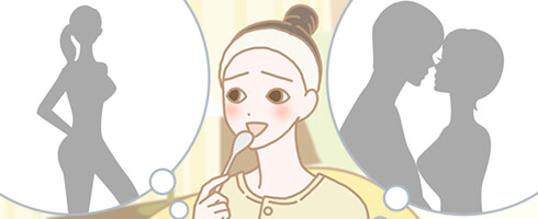 女らしさを生かすイラスト