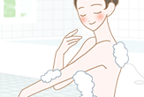 髪の毛~体・顔を洗う