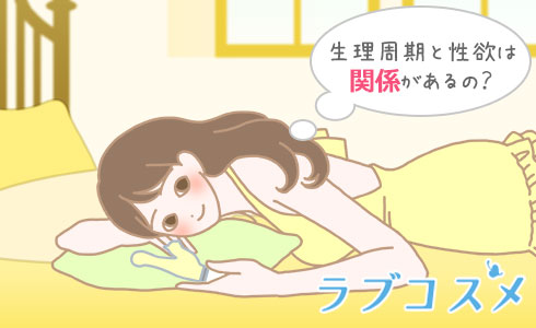 排卵期、排卵日の前はエストロゲンの影響で性欲が強くなる