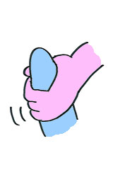 ペニスマッサージの基本動作