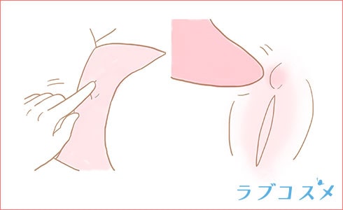 外イキで気持ちいいクリトリスへの愛撫