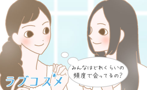みんなはどれくらいの頻度で会ってるの?