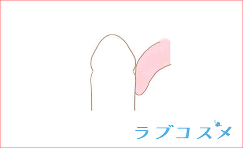 ステップ3裏筋の舐め方