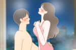 ローションをセックスで使っているイラスト