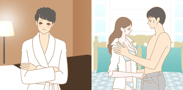 セックスレスの男性
