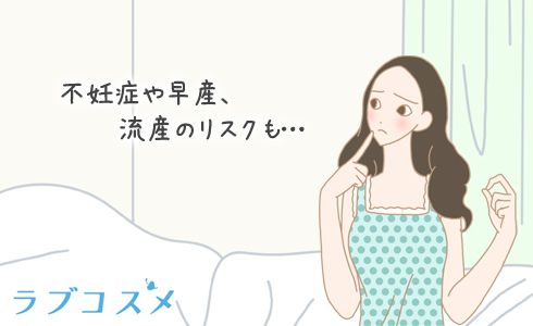 不妊症や早産を気にする女性