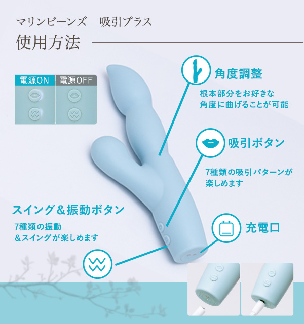 『マリンビーンズ　吸引プラス』の使い方