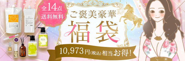 全身から魅力を放つ輝きを手に入れる！ご褒美豪華福袋