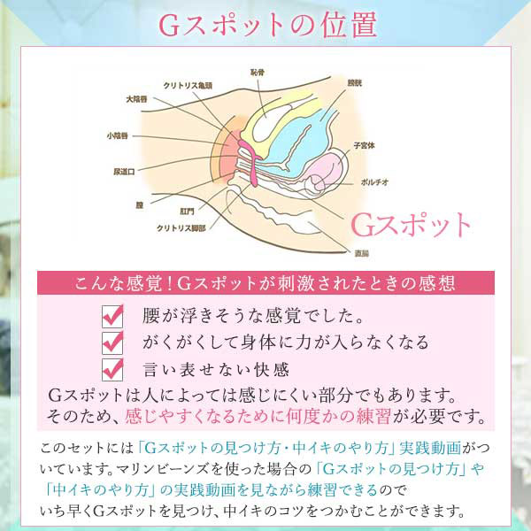 【SET】すぐ使える　Ｇスポット開発スターターセット