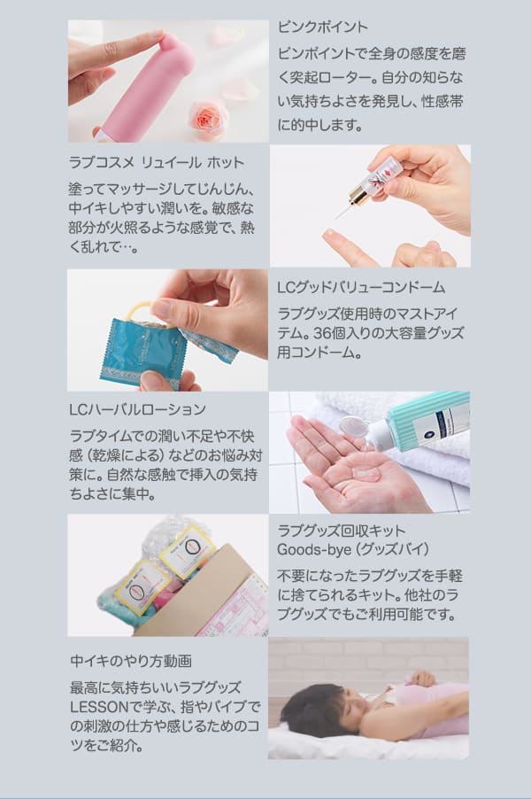 【SET】初めての中イキスターターセット＋中イキやり方動画付き