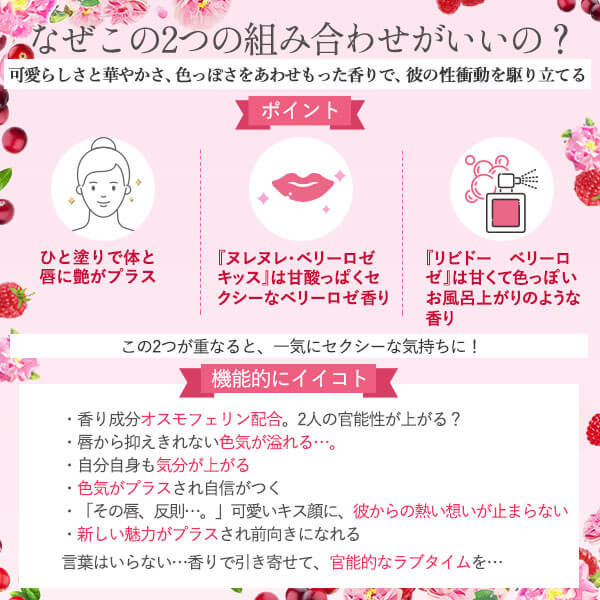 【SET】ヌレヌレ・ベリーロゼキッス＆リビドー　ベリーロゼポイント