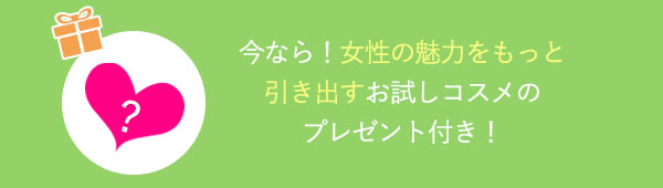 プレゼント付き