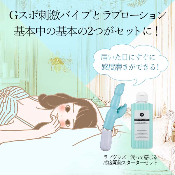 【SET】ラブグッズ 潤って感じる感度開発スターターセットの画像 2