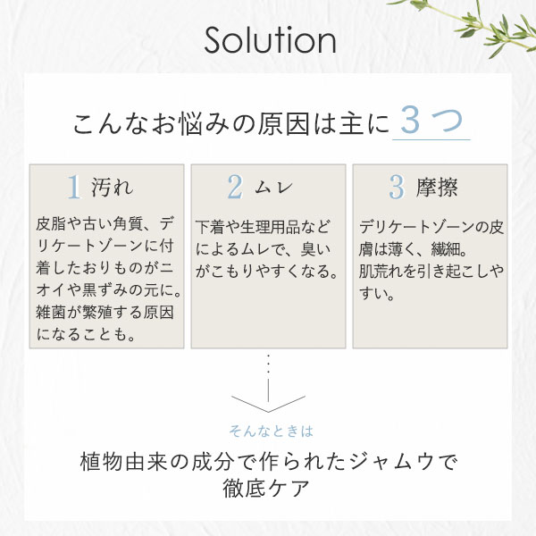 【SET】ジャムウ デリケートゾーンケア・スターターセットの商品画像 6