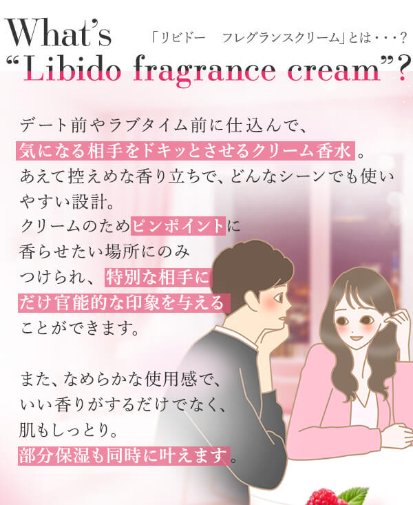 リビドー　フレグランスクリーム　ベリーベリーロゼ　とは