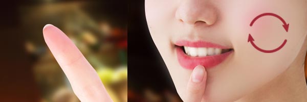 マルチカラーバーム しゅきおびレッドの使い方