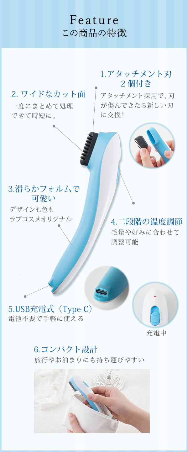 Ｖライントリマー　商品の特徴