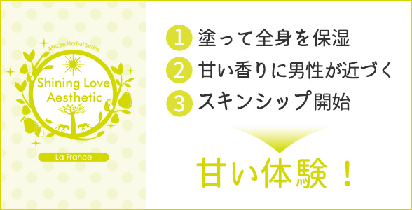 シャイニングラブエステ ラフランスの方程式