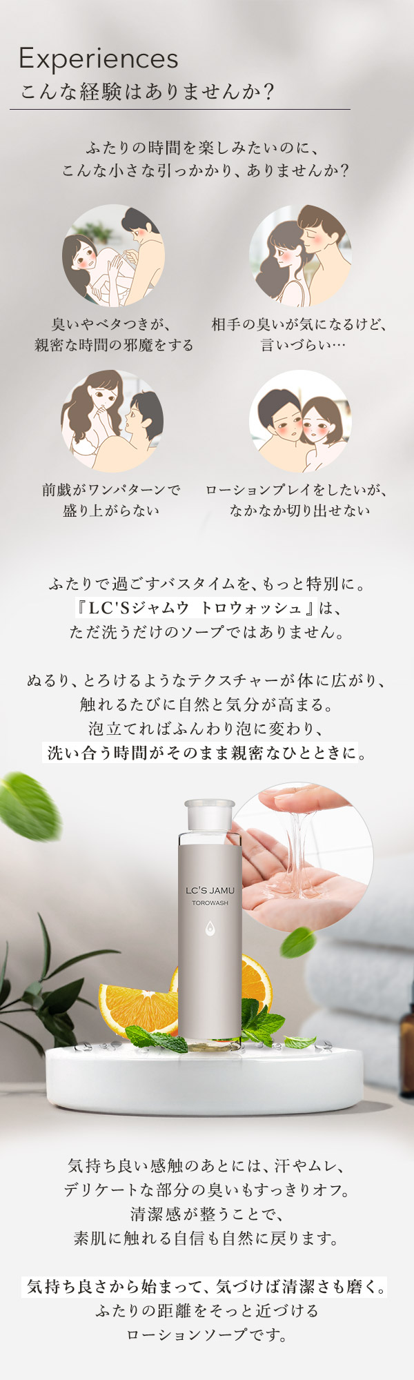 ＬＣ’Ｓジャムウ・トロウォッシュ　こんな経験ありませんか