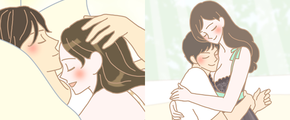 カップルイラスト