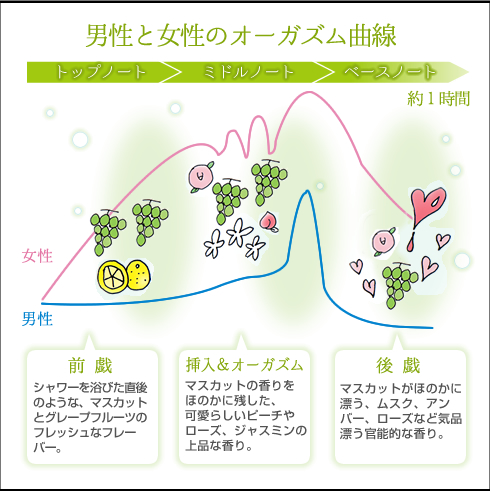 香りの変化